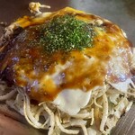 あしあと - 肉玉そば　半分折の呉式ではないけど
