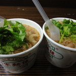 阿宗麺線 - 阿宗麺線の小腕、一杯50NT$(約200円)