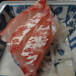 美野幸 - 天然真鯛の刺身！