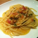 シチリア屋 - 【2015年5月ディナー】ウニ好きのための濃厚ウニのスパゲッティ