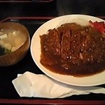 とんかつ宇田川 - ランチ　カツカレー　800円