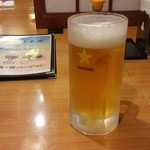 酒蔵松竹 - 生ビール　中　380円