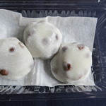 出町ふたば - 2015年05月06日（水）　豆餅・餡入り