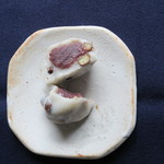 出町ふたば - 2015年05月06日（水）　豆餅・餡入り