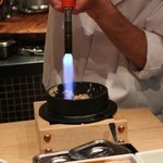 広尾小野木 - 二度目のご飯は炙ってくれます