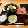 すき焼き 牛しゃぶ 松重 - 特選松阪牛(ロース)すきやき膳