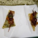 セララバアド - ホタルイカと昆布のタルト