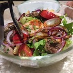 CURRY CLUB キュイエール - 2015/05　砂肝いりサラダ