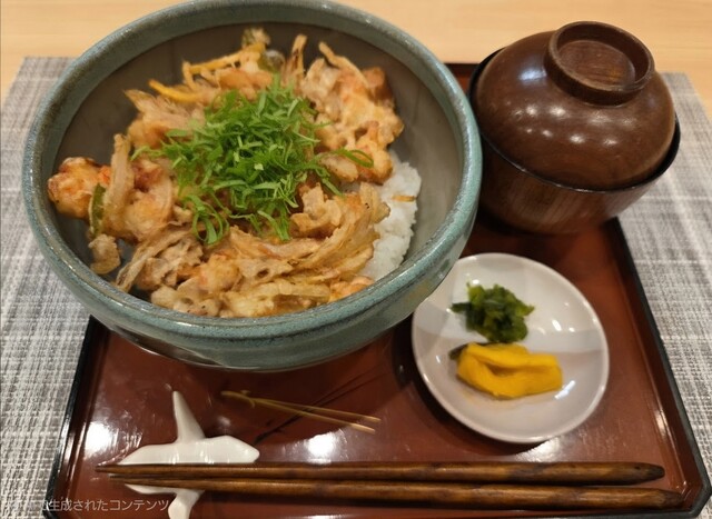 かき揚げ丼