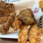 ケンタッキーフライドチキン - 料理写真:にんにく醤油チキン食べくらべ4ピースパック 1590円
