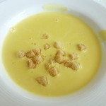 ピャチェーレ - 朝食のコーンスープ