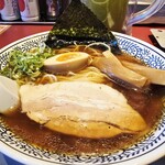 丸源ラーメン - 料理写真:熟成醤油ラーメン。