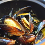 beer steamed mussels