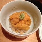 松もと - Ｈ27.5 雲丹ご飯 紫雲丹