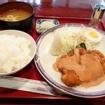 シェリー - 2014年8月　チキンカツ定食【700円】