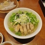 鼎泰豐 - 再々訪：蒸し鶏麺