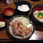 串エ門 - 釜玉うどん定食