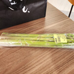 道の駅 あおき 農産物直売所 - 料理写真:アスパラ～☆