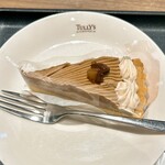 タリーズコーヒー - 料理写真:モンブランタルト