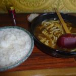 カレーうどんライス