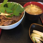 神戸牛丼　広重 - 大盛り