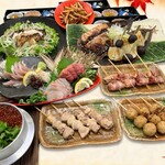 居酒屋ビッグ - 料理写真:秋の厳選素材コース