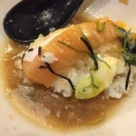 彩色ラーメン きんせい総本家 夢風 - 「大トロサーモンの漬け丼(250円)」