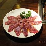 一罗华炭火烧肉  - 上カルビ