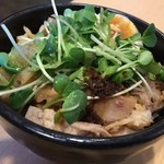 絢 - ミニラーメン丼