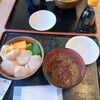 お魚いちば おかせい - ほたて丼(2人ともごはん少なめ)1600円✨✨