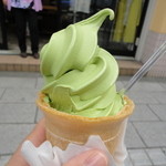 お茶の倉惣 - 抹茶ソフト　２８０円