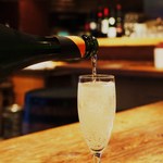 bistroあわ - こぼれスパークリング