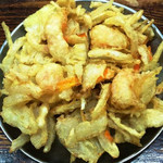 酒の奥田 - かき揚げ