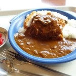 レストラン有峰 - 料理写真:2014年9月　ビーフカツカレー【850円】「ビーフカツ」のカレーじゃなかった(´Д｀)