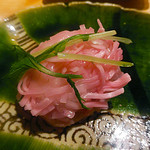 銀座　ふく太郎 - とらふく紅白しゅうまい【2015年5月30日投稿分】