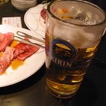 黒毛和牛焼肉 凱旋門 - いろいろ、飲んだ