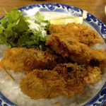 成田家 - 牡蛎フライ