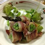 成田家 - アスパラの肉巻き