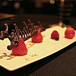 ガストロノミー ジョエル・ロブション - 仏蘭西語で「おめでとうございます！」