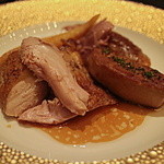 ガストロノミー ジョエル・ロブション - パンタードのロースト ジャガイモのコンフィとフォワグラと共に