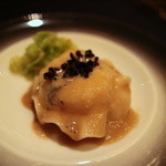 ガストロノミー ジョエル・ロブション - ラングスティーヌ ラヴィオリにし、ちりめんキャベツと共に