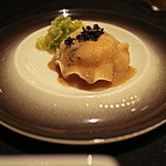 ガストロノミー ジョエル・ロブション - Le Ravioli de langoustine au chou vert