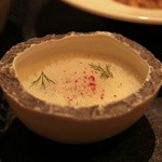 ガストロノミー ジョエル・ロブション - L’Oursin en royale au fumet de fenouil