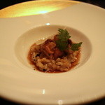 ガストロノミー ジョエル・ロブション - スペルト小麦　クリーミーなリゾット　ジロール茸と共に