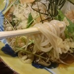 瑳山 - 蕎麦あっぷ　極細　十割更科蕎麦だそうです