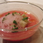 AKI NAGAO - 【2015年05月07日】コース（スイカのガスパチョ）