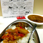 かれーの店 うどん  - 15周年・ゴハンの上には各種サブジ