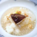 白虹 - 鱈の白子、タラコの餡かけ