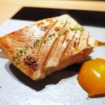 白虹 - ブリ、サーロインの炙り