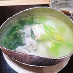 白虹 - 河豚の小鍋仕立て